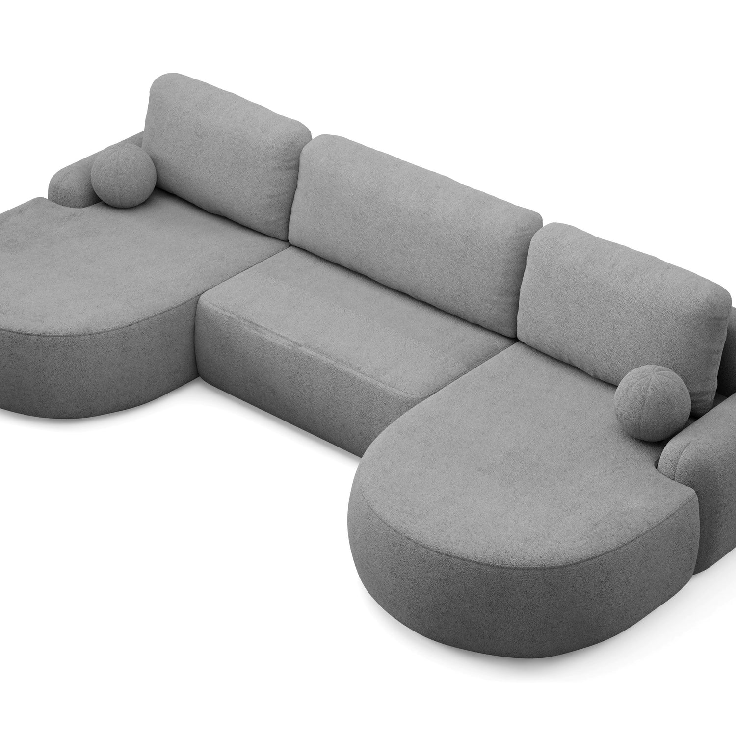 NAROŻNIK SOFA ŁÓŻKO LUNA U 380cm uniwersalny PRAWY/LEWY NAROŻNIK / TKANINA ODPORNA NA PLAMY Z PIANKI