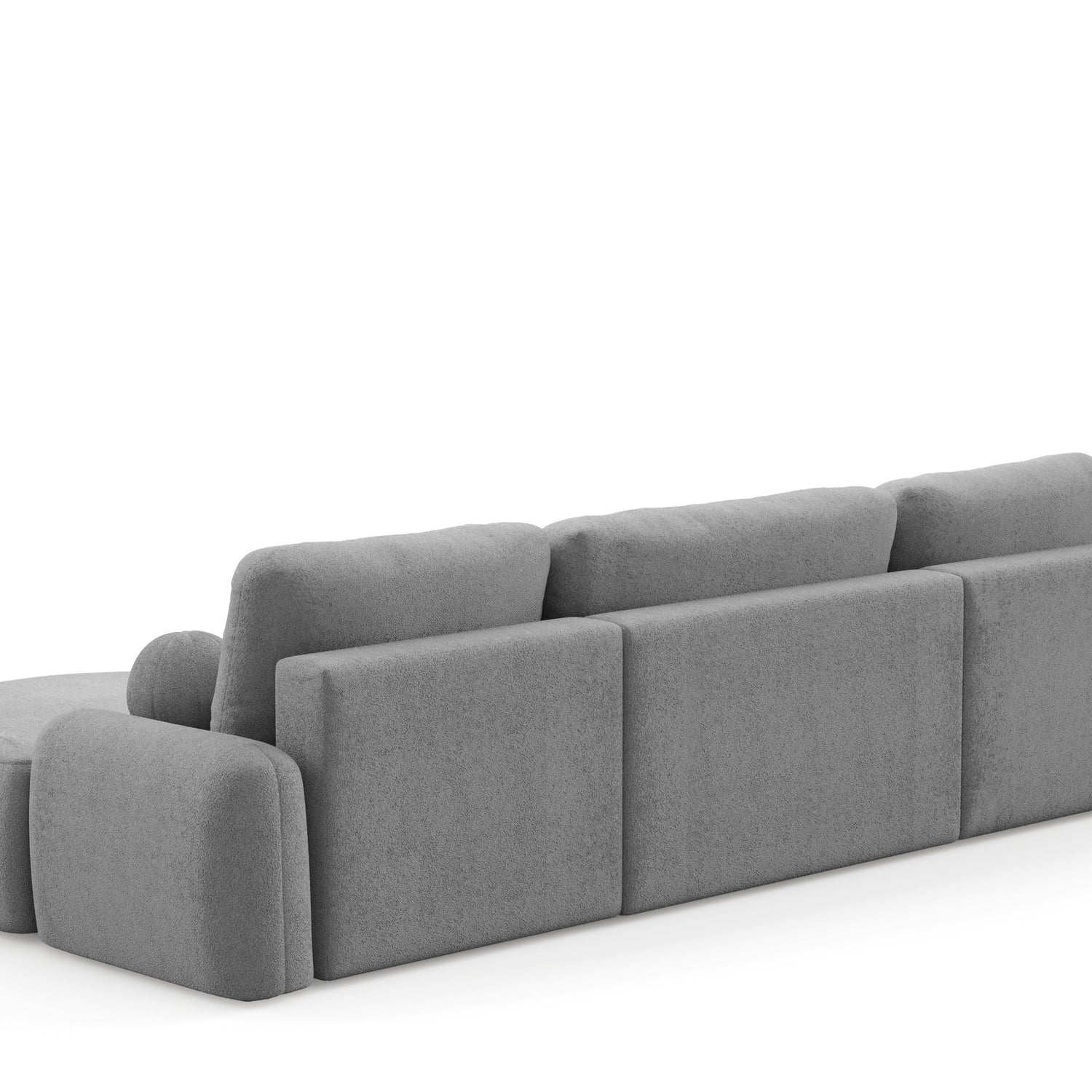 NAROŻNIK SOFA ŁÓŻKO LUNA U 380cm uniwersalny PRAWY/LEWY NAROŻNIK / TKANINA ODPORNA NA PLAMY Z PIANKI