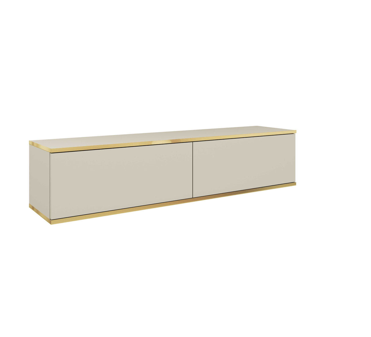 TV Stand ORO 135 beigeTV Stand ORO 135Depth: 32cmWidth: 135cmHeight: 30cmA modern tv table is a practical and elegant piece of furniture, a perfect for people who looking for functional furniture for a modern interior.The simple design guarantees easy ass