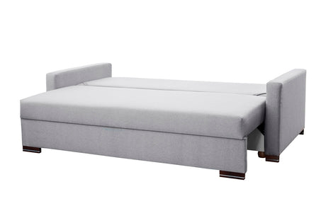 SOFA ŁÓŻKO AMY 226cm WYBÓR 9 KOLORÓW / SPRINGI BONELL + PIANKA