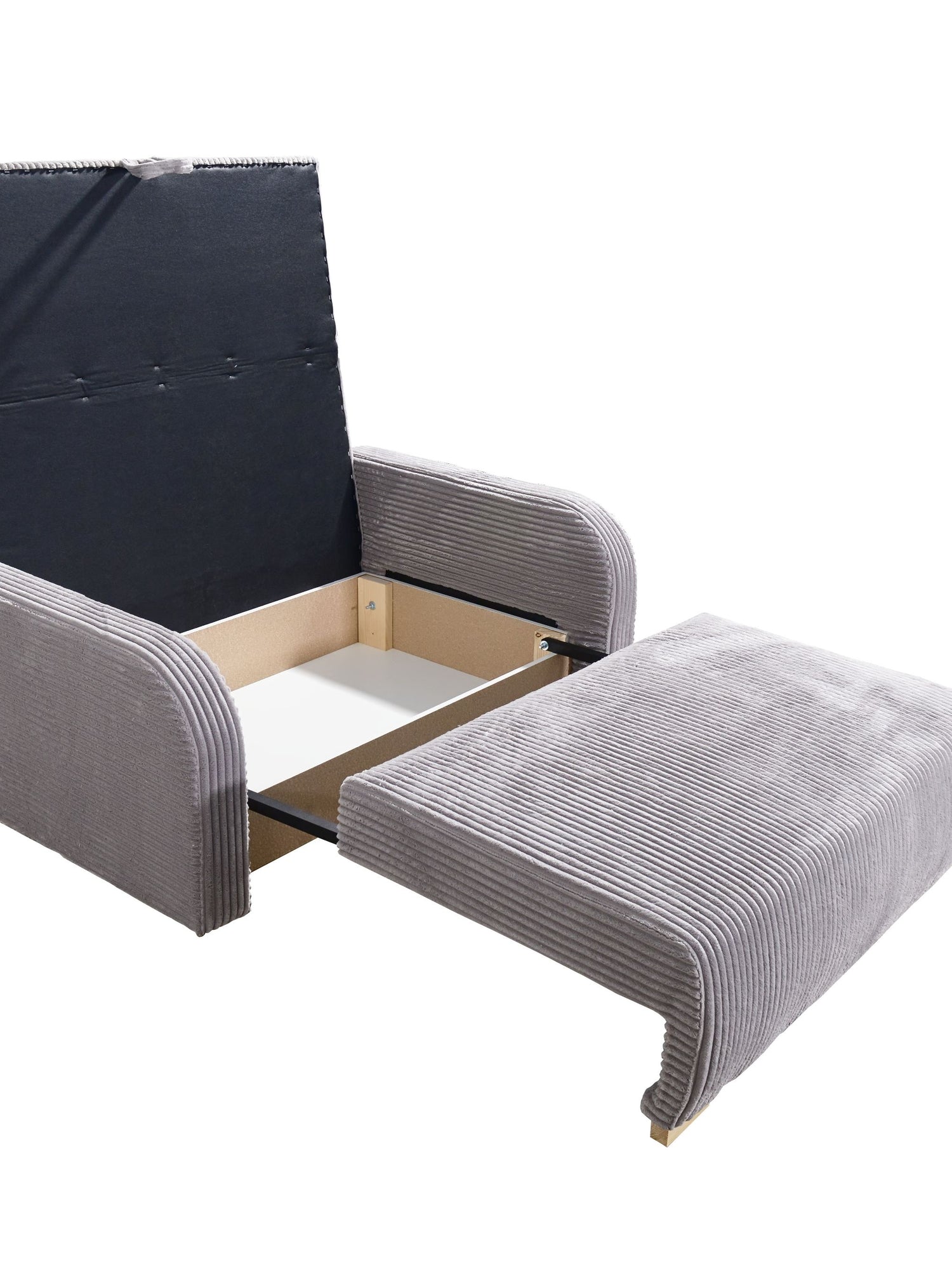 TWO SEATER SOFA BED LILY II 136CM / SPRINGS + FOAMDimensions:- width 136 cm- height 85 cm- depth 95 cm- sleeping area 113x195 cm Made on a solid wooden frame made of pine, the structure will allow for long-term and trouble-free use Sleeping function - the