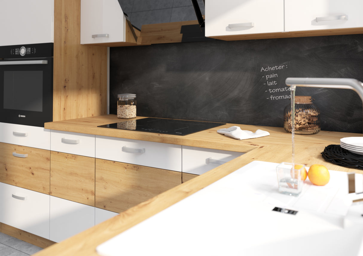 ARTISAN OAK R20315RU-38MM COUNTERTOPTHE PRICE IS FOR 1 RUNNING METERDimensions thickness: 38mm (3.8cm) depth: 600mm (60cm) maximum length: 4000mm (400cm)Anna Furniture