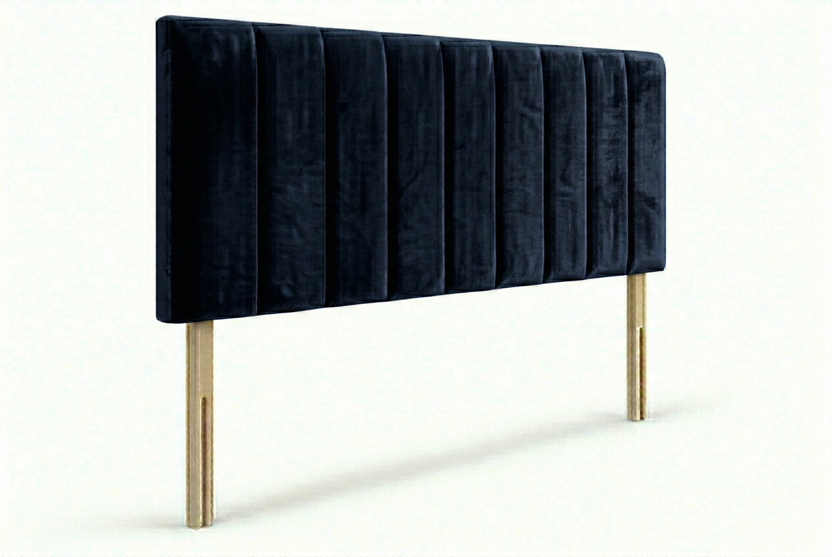 24" Upholstered Headboard – PLUSH Velvet Fabric