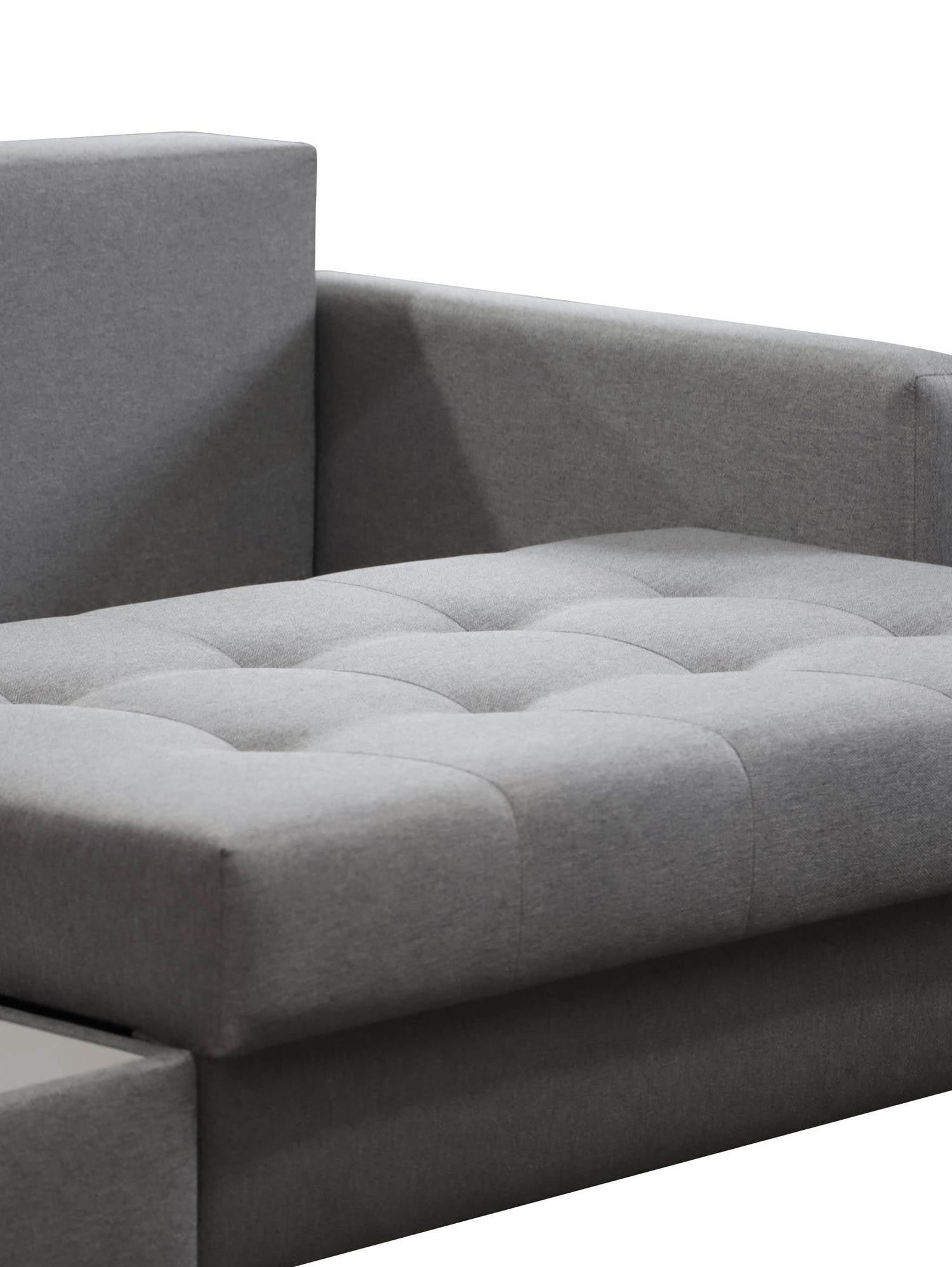 CORNER SOFA BED BRIAN 222CM + STORAGE PUFF / OTTOMAN MALMO 72 UNIVERSAL RIGHT/LEFT CORNER / BONELL SPINGS + FOAMTHIS MODEL IS UNIVERSAL WHICH MEANS YOU CAN CHOOSE CORNER SIDE DURING ASSEMBLYMADE IN MALMO FABRIC CLICK HERE3x PILLOWS INCLUDED2X STORAGE SPAC