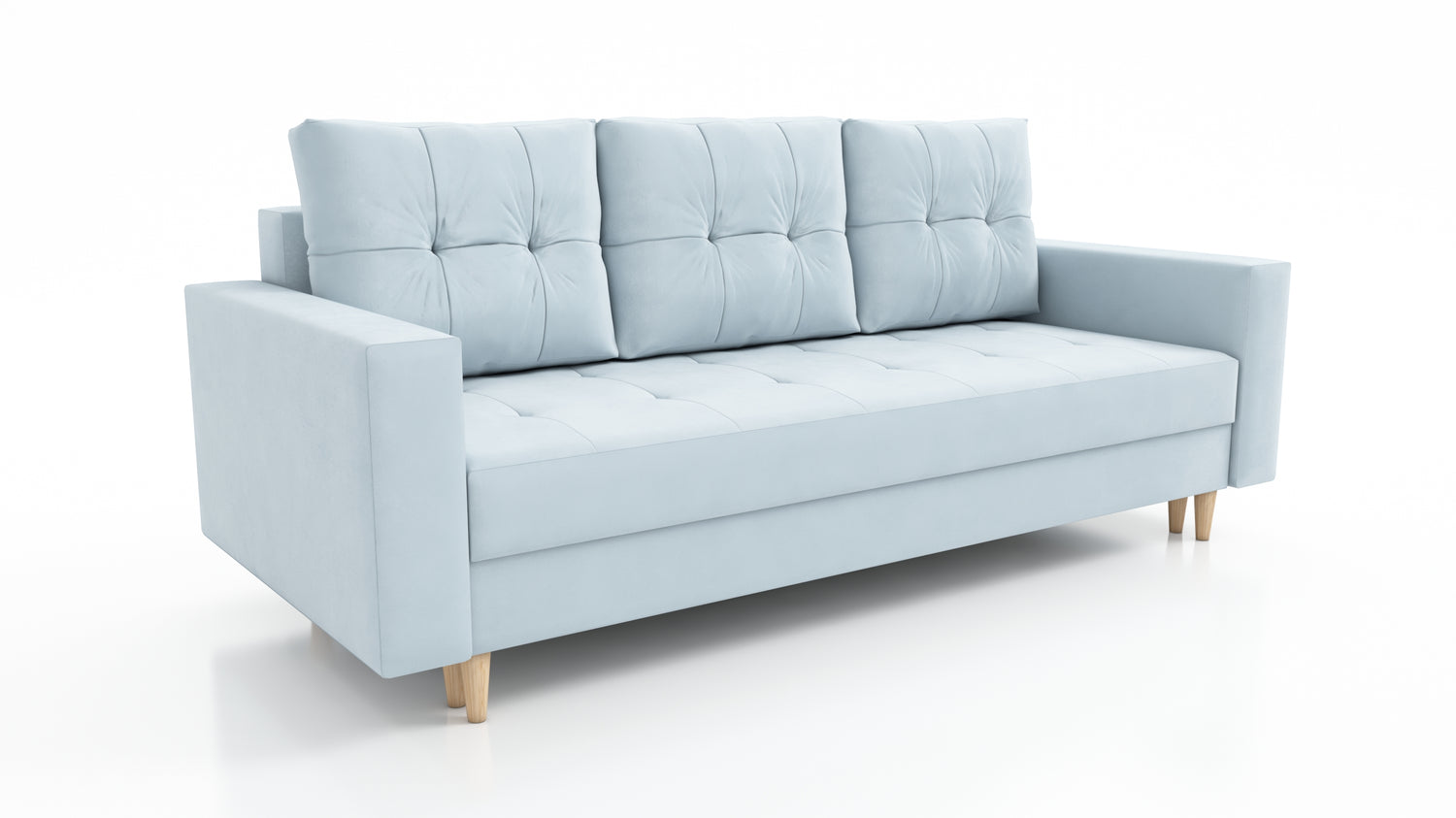 CANDY SOFA BEDS SET 3+2+1 / BONELL SPRINGS + FOAM / CHOICE OF MANY COLORSSpecification made of foam and bonel spring construction made of board / pine wood / hdf wood leg container for bedding sleeping function automatic DL optional (Whatsapp us to order)