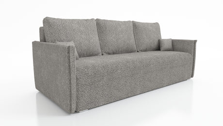 NOWOŚĆ! SOFA ŁÓŻKO BIANCA 207CM SPRINGI BONELL + TKANINA BOUCLE Z PIANKI / WYBÓR KOLORU