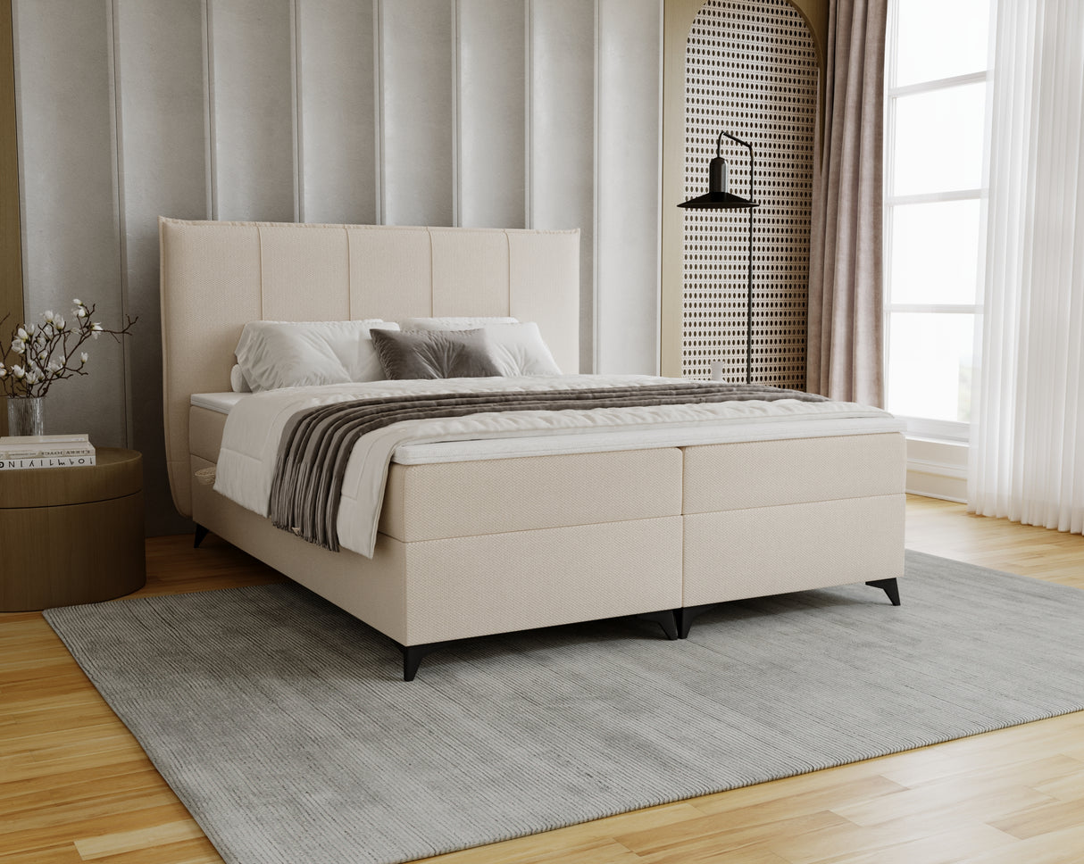 CONTINENTAL BED SOFIA 2X LIFT UP STORAGE BOX 140 / 160 / 180CM