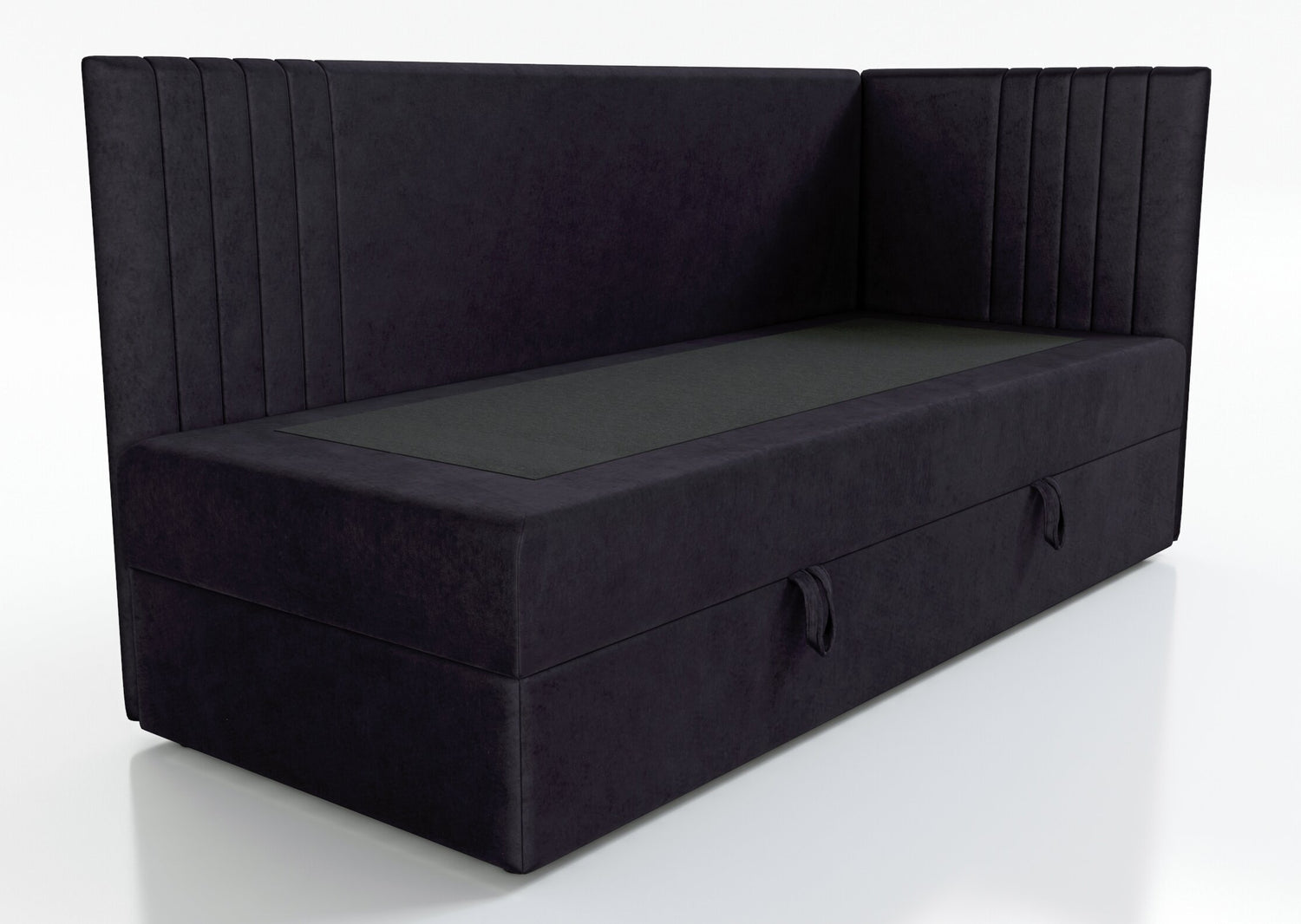 ŁÓŻKO JEDNOOSOBOWE MOLI 80X200CM Z OŚWIETLENIEM I USB