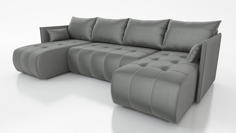 NEW! CORNER SOFA BED NESS U SHAPE *CHOICE OF COLORS* / SPRINGS + FOAM