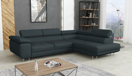 CORNER SOFA BED CALIPSO 275CM PAROS6 / SPRINGS + FOAMMade in PAROS fabric click hereProduct dimensions:- width: 275 cm- depth: 203 cm- seat depth: 56 cm- seat height: 43 cm- corner height: 90 cm- sleeping area: 125x195 cmThe corner is made of high quality