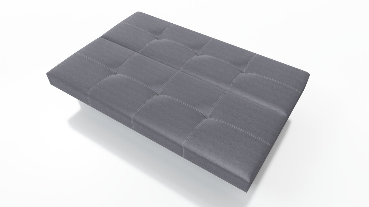 SOFA BED AXEL 195CM SAWANA 05 GREY  / SPRINGS + FOAM