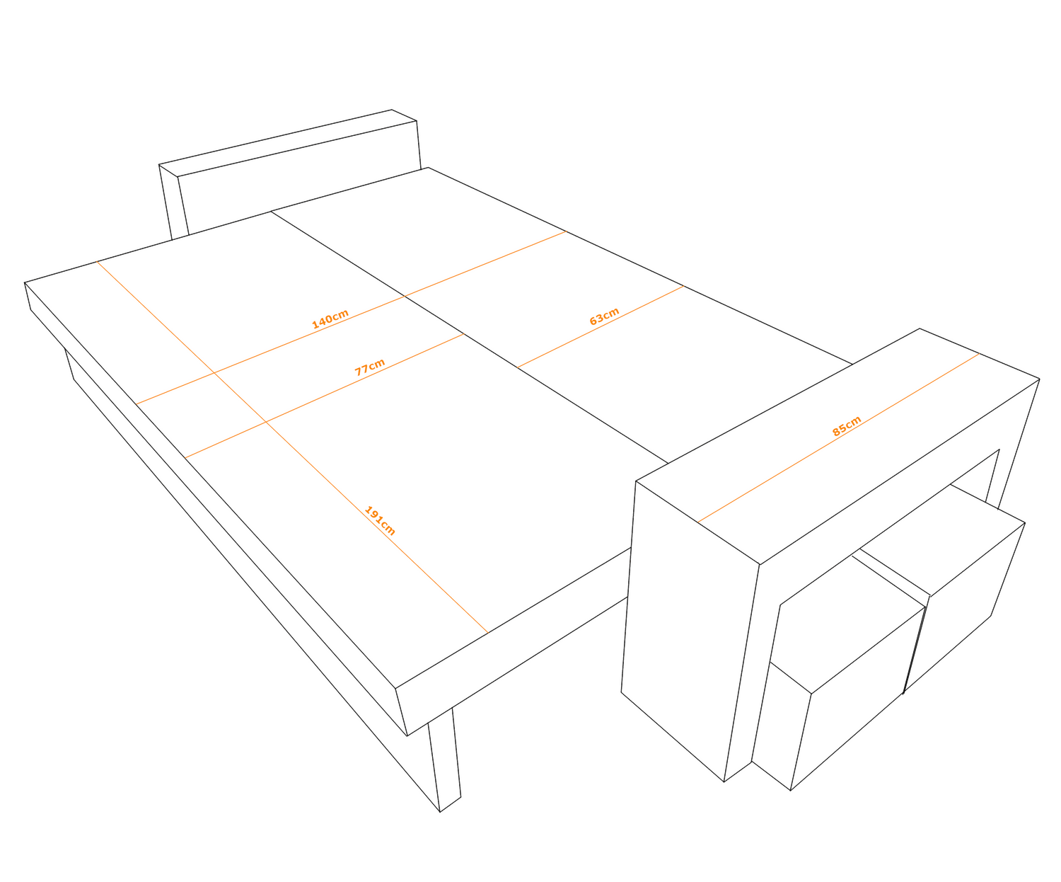 SOFA BED BALI 236CM / BONELL SPRINGS + FOAMFEATURES:BONELL SPRINGS + T28 FOAM 3 X LARGE BACKREST PILLOWS 2X SMALLER CUSHIONS 1X STORAGE SPACE 2X STOOLBed-folding function DL SYSTEM (The unfolding process involves gently lifting the seat up, extending it a