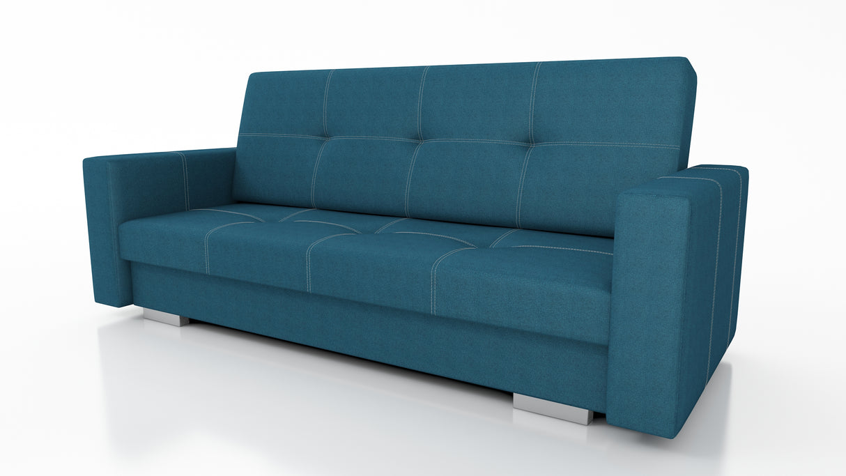 SOFA Z FUNKCJĄ SPANIA ALEXIA 220 CM / SPRĘŻYNY + PIANKA