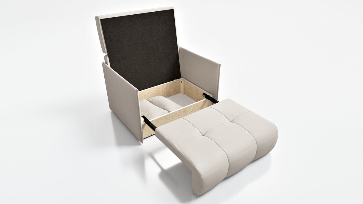 NEW! SOFA NESS II 122CM SPINGS + FOAM - Anna Furniture