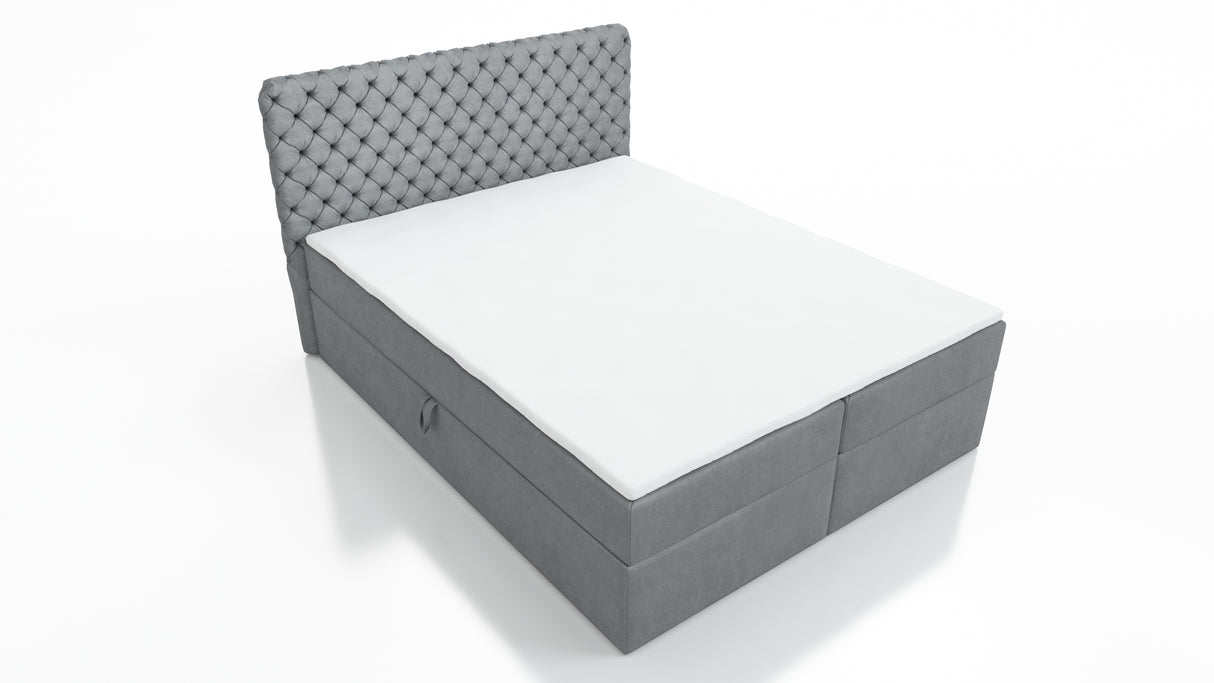 CONTINENTAL BED CHESTERFIELD 2X LIFT UP STORAGE BOX 140 / 160 / 180CM