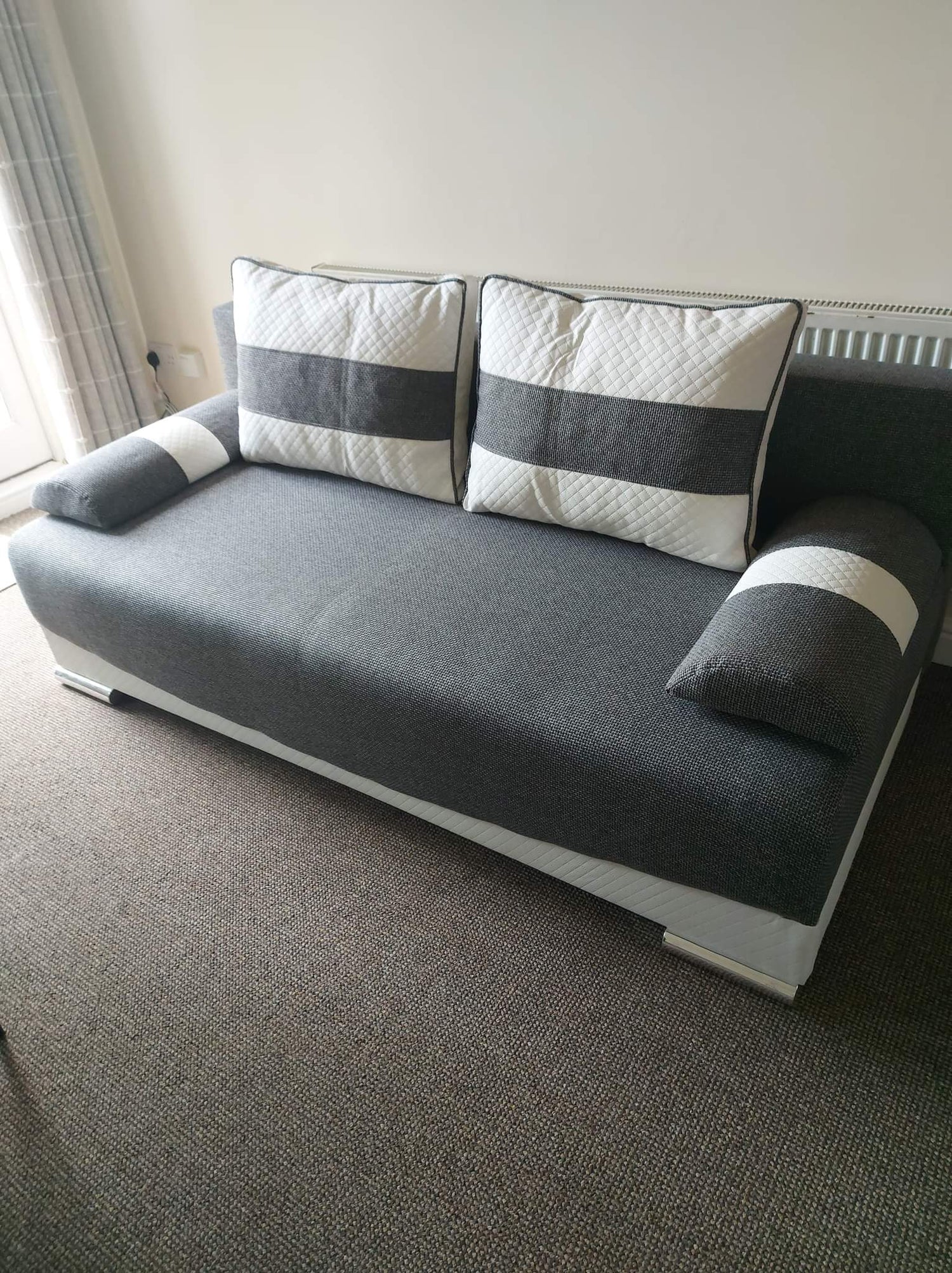 SOFA BED Smily 197CM CHOICE OF COLOR / BONELL SPRINGS + FOAM
