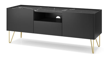 LIVING ROOM HARMONY FURNITURE SETFURNITUTE SET INCLUDES:TV Stand HARMONY 01 (144/55/37) Storage cabinet HARMONY 03 (144/83/37) Display cabinet HARMONY 04 (97/122/37) Coffee table HARMONY 05 (97/45/65) ColourBlack / Black marble + Golden MaterialLaminated