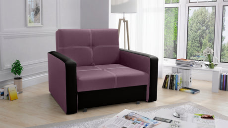 SOFA ŁÓŻKO JEDNOOSOBOWE BELLA I 108CM / PIANKA