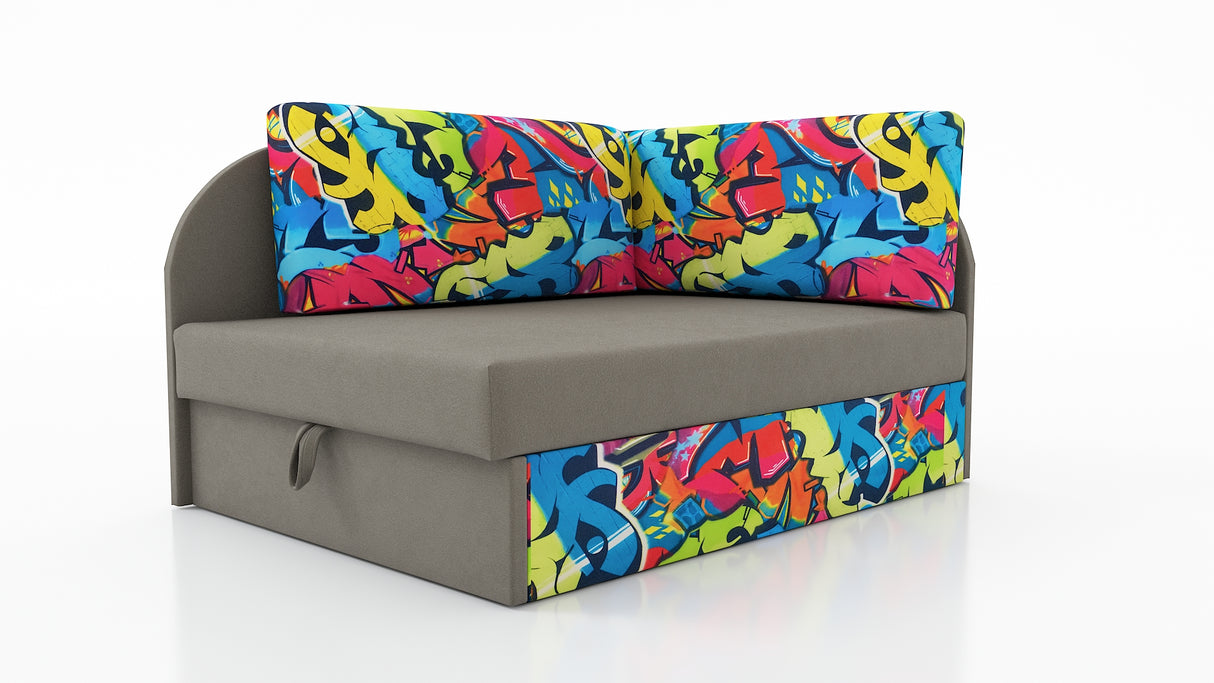 UNIVERSAL CORNER SOFA BED KUBUS CUBE / Children room