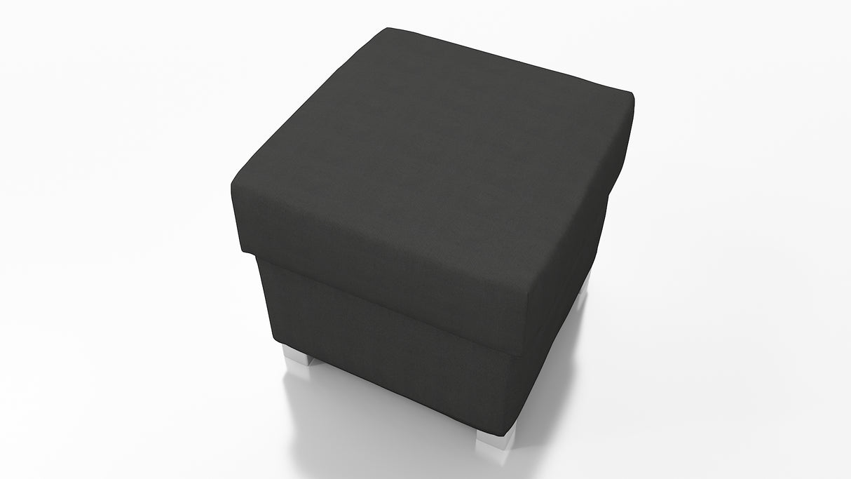 STOOL BOSS WITH STORAGE 41X41CM CHOICE OF 8 COLORSDimensions :- width 41/41 cm- height 40 cmSpecification- legs made of PVC, aluminum color- container- put on lidAnna Furniture