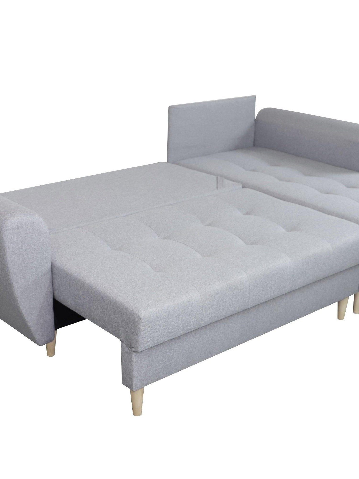 CORNER SOFA BED PALMO 2X STORAGE SPACE BLUE MALMO 79 240cm universal RIGHT/LEFT CORNER / BONELL SPRINGS + FOAMVIEW ALL COLORS CLICK HERETHIS MODEL IS UNIVERSAL WHICH MEANS YOU CAN CHOOSE CORNER SIDE DURING ASSEMBLYMADE IN MALMO FABRIC CLICK HERE3x PILLOW