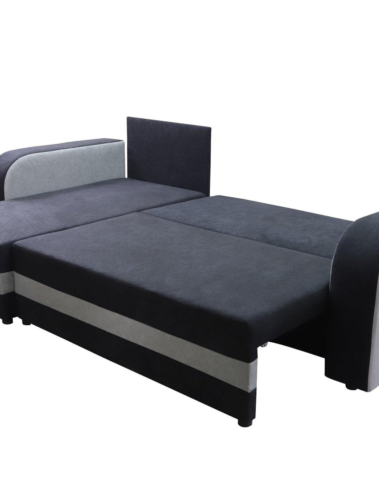 CORNER SOFA BED ALEXA BROWN / BEIGE 238cm universal RIGHT/LEFT CORNER / FOAMTHIS MODEL IN UNIVERSAL WHICH MEANS YOU CAN CHOOSE CORNER SIDE DURING ASSEMBLY3x PILLOWS INCLUDED1X STORAGE SPACESLEEPING FUNCTIONDIMENTIONSWidth: 238 cmDepth: 140cmSleeping area: