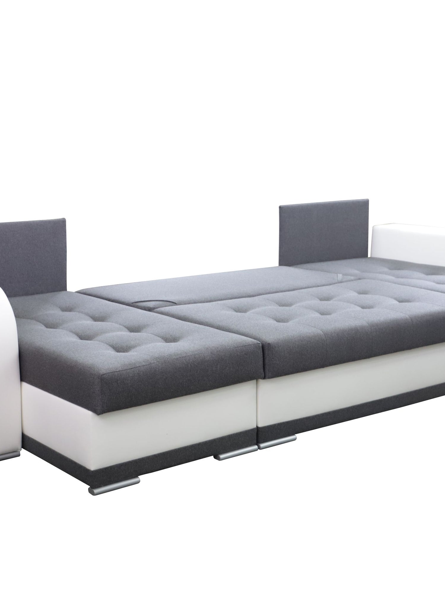CORNER SOFA BED DINA U SHAPE 308CM 3X STORAGE SPACE CHOICE OF COLOR / BONELL SPRINGS + FOAM3X STORAGE SPACEBONELL SPRINGS + FOAMFABRIC INARI + FAUX LEATHERSIZEWIDTH 308CMDEEPTH 140CMHEIGHT 90CMSLEEPING AREA 270X140CMPACKED WEIGHT/DIMENTIONS 1/4 42kg 43x13