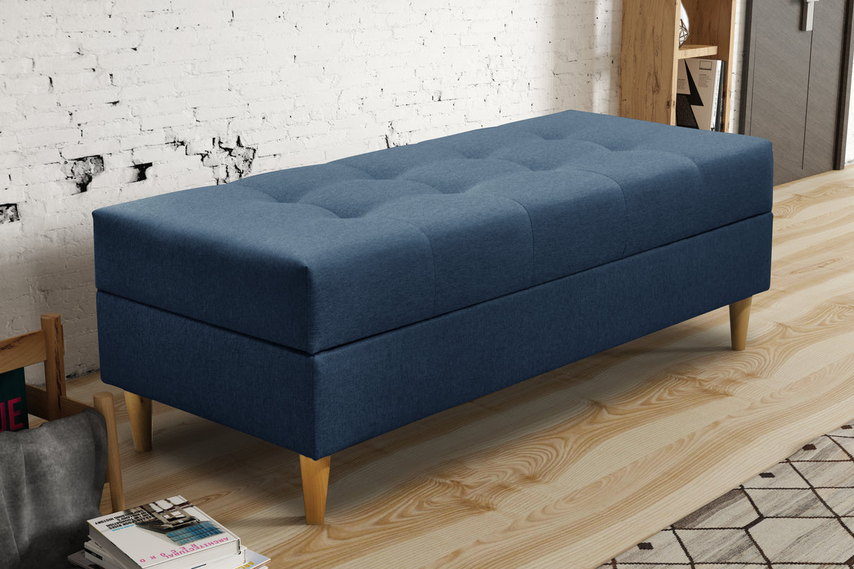 OTTOMAN STORAGE BOX 129X55CM MATCHING WITH SOFA BRIAN AND PALMO CHOICE OF COLORSMADE IN MALMO FABRIC CLICK HERESPARK FABRIC CLICK HERESIZE:129X55CMHEIGHT 43CMCAN BE MADE IN DIFFERENT FABRIC/COLOR CONTACT US TO ORDERAnna Furniture