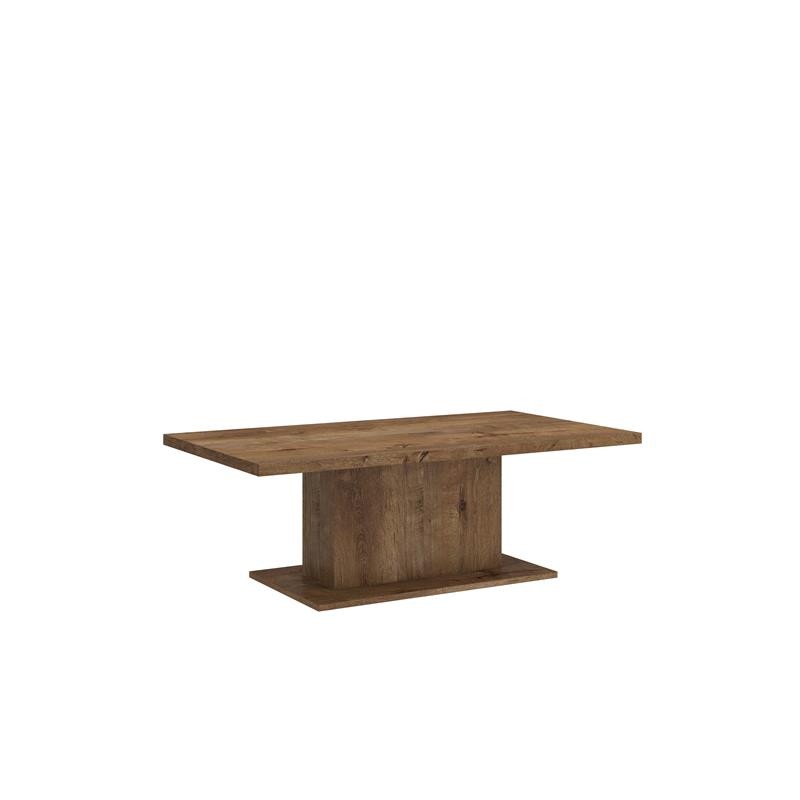 COFFEE TABLE BRISTOL LEFKAS 110X60CMTable dimensionwid. 110 cm / dep. 60 cm / height 43 cmExecution: base made of white laminated board, 16mm thick The table top is 28mm thick, white.Anna Furniture