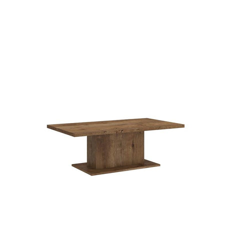 COFFEE TABLE BRISTOL LEFKAS 110X60CMTable dimensionwid. 110 cm / dep. 60 cm / height 43 cmExecution: base made of white laminated board, 16mm thick The table top is 28mm thick, white.Anna Furniture