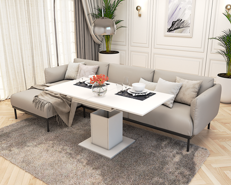 EXTANDABLE COFFEE TABLES