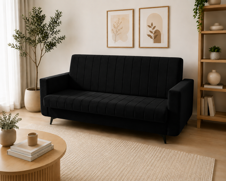 SOFA Z FUNKCJĄ SPANIA LINEA 218 CM / SPRĘŻYNY + PIANKA