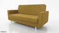 SOFA BED NEO 218cm  / SPRINGS + FOAM CHOICE OF COLOR EASY CLEAN FABRIC