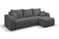 CORNER SOFA BED VENA 238CM universal RIGHT/LEFT CORNER / FOAM STAIN PROOF FABRIC