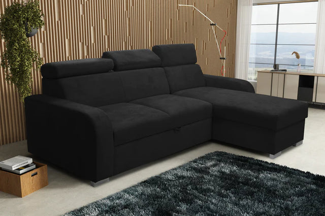 UNIVERSAL CORNER SOFA BED ASTEE 235CM ASTI15 EASY CLEAN FABRIC ADJUSTABLE HEADREST / SPRINGS + FOAMTHIS MODEL IS UNIVERSAL WHICH MEANS YOU CAN CHOOSE CORNER SIDE DURING ASSEMBLYADJUSTABLE HEADREST1X STORAGE SPACE MADE IN ASTI FABRIC CLICK HERE THIS MODEL