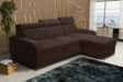 UNIVERSAL CORNER SOFA BED ASTEE 235CM ASTI7 EASY CLEAN FABRIC ADJUSTABLE HEADREST / SPRINGS + FOAMTHIS MODEL IS UNIVERSAL WHICH MEANS YOU CAN CHOOSE CORNER SIDE DURING ASSEMBLYADJUSTABLE HEADREST1X STORAGE SPACE MADE IN ASTI FABRIC CLICK HERE THIS MODEL I