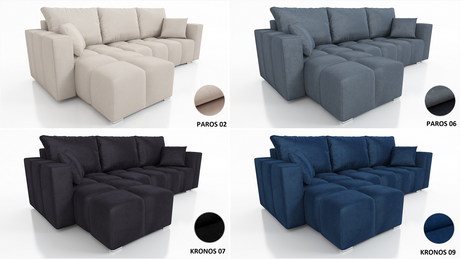 UNIVERSAL CORNER COLT 249CM / SPRINGS + FOAM - Anna Furniture