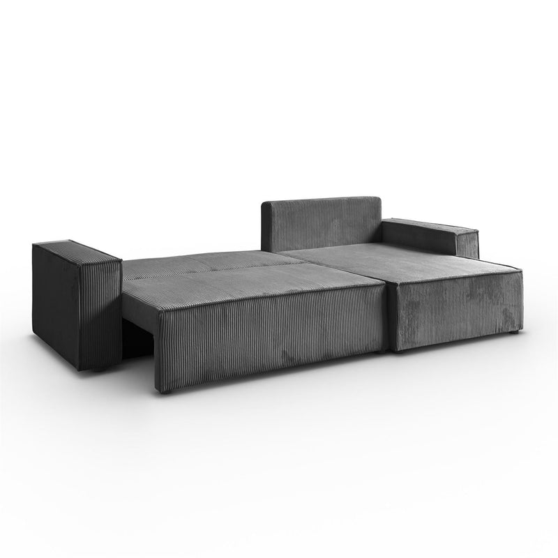 CORNER SOFA BED CELTIC XL 277CM SPRINGS + FOAM