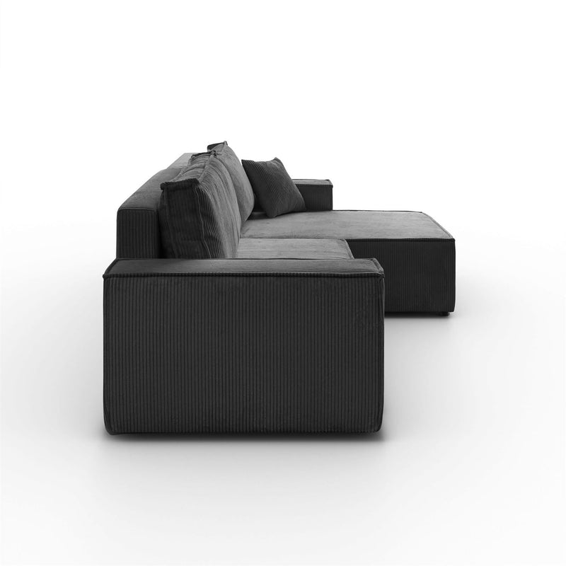 CORNER SOFA BED CELTIC XL 277CM SPRINGS + FOAM