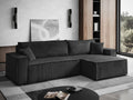 CORNER SOFA BED BERGAMO XL 277CM SPRINGS + FOAMDimensions: total width: 277 cm, total height: 83 cm, total depth: 143 cm, sleeping area: 130x230 cm. Color: POSO fabric Execution: L-shaped corner, corner sofa with sleeping function, corner sofa with a bedd