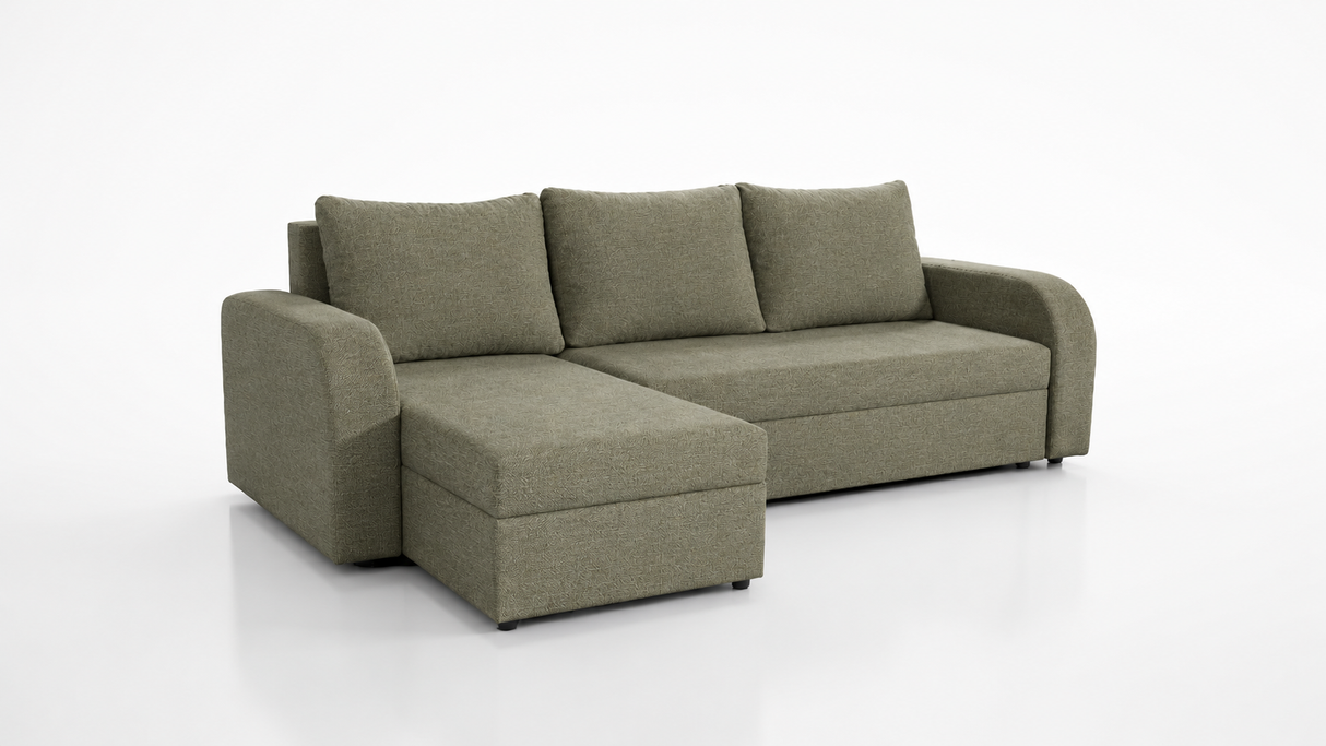 CORNER SOFA BED FOREST 230cm