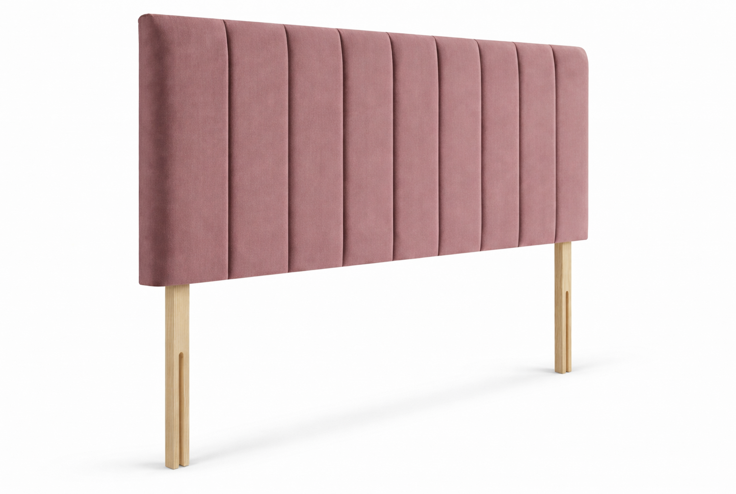24" Upholstered Headboard – PLUSH Velvet Fabric
