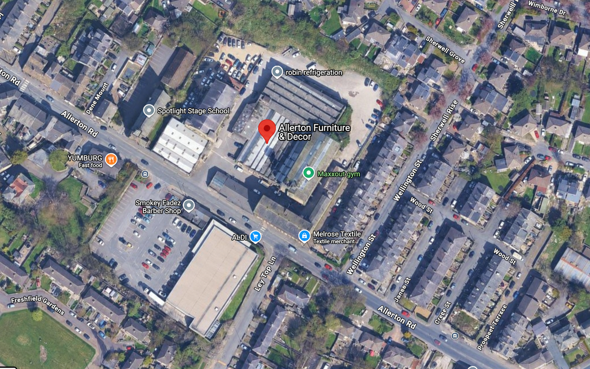 Map showing Visit our partner showroom