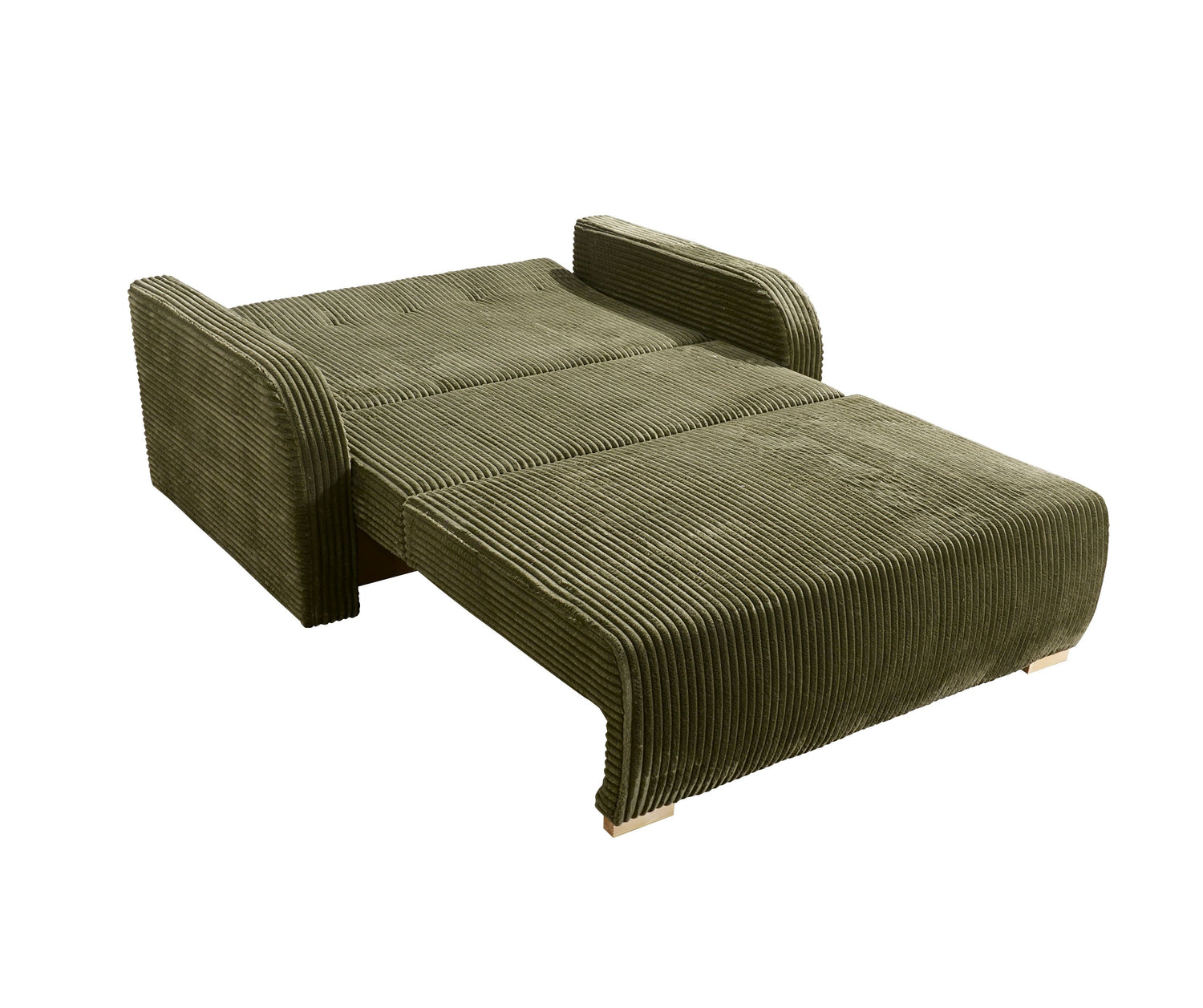 SINGLE SEATER SOFA BED LILY I 103CM / SPRINGS + FOAM / CHOICE OF COLORDimensions:- width 103 cm- height 85 cm- depth 97 cm- sleeping area 80/195 cm Made on a solid wooden frame made of pine, the structure will allow for long-term and trouble-free use Slee