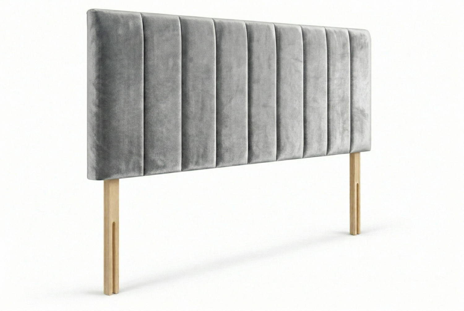 24" Upholstered Headboard – PLUSH Velvet Fabric