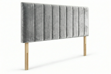 24" Upholstered Headboard – PLUSH Velvet Fabric