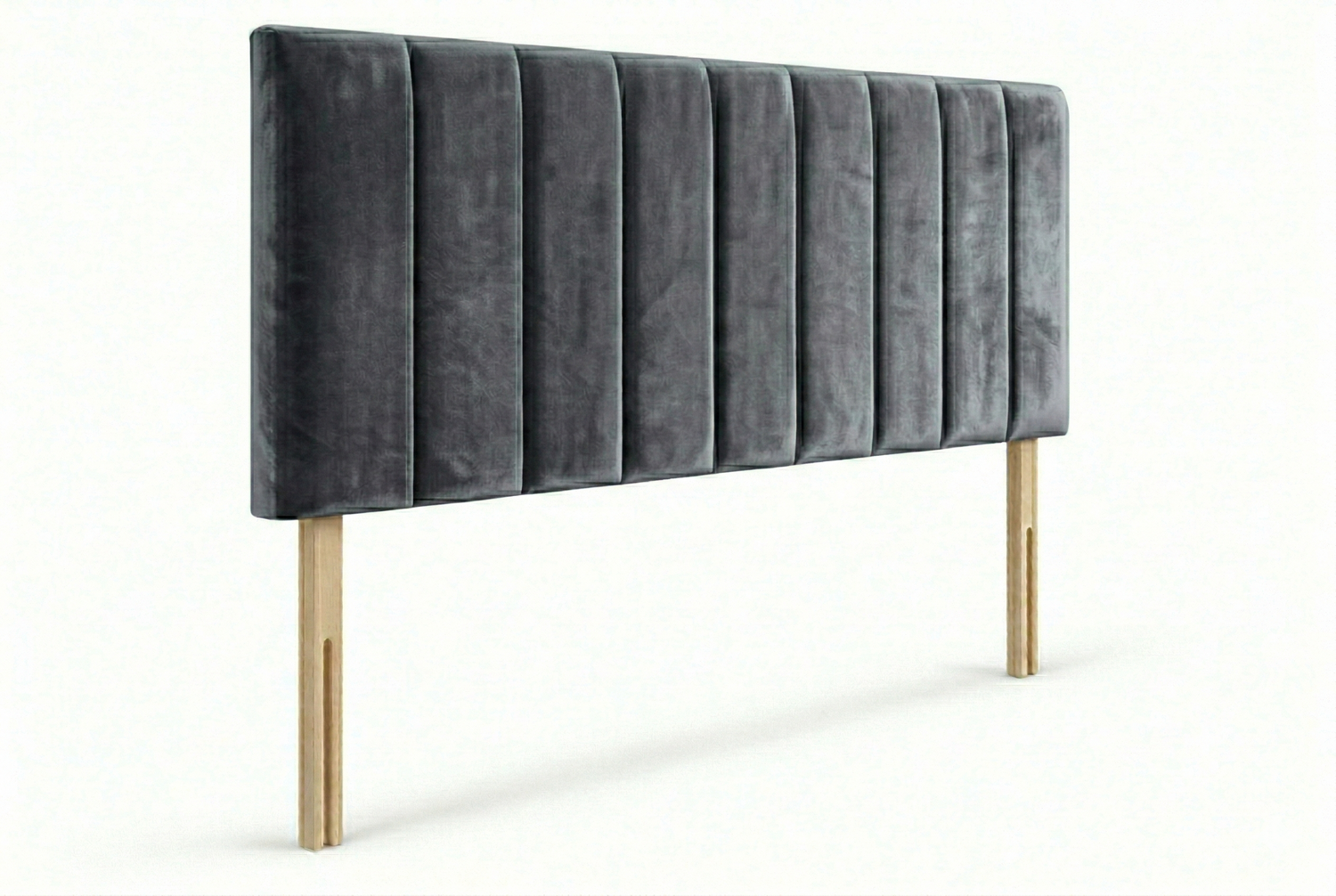 24" Upholstered Headboard – PLUSH Velvet Fabric