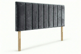 24" Upholstered Headboard – PLUSH Velvet Fabric