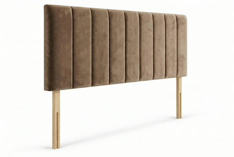24" Upholstered Headboard – PLUSH Velvet Fabric