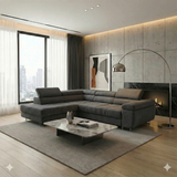 ASH II 273CM MONOLITH 92 GREY / SPRINGS + FOAM